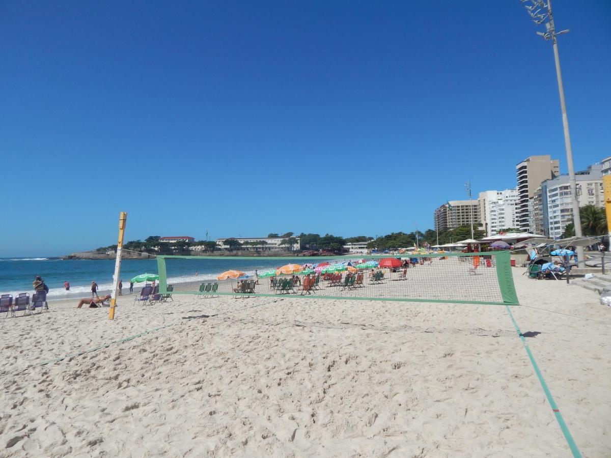 Flat Atlantica Na Orla De Copacabana Posto 6 Lägenhet Rio de Janeiro Exteriör bild